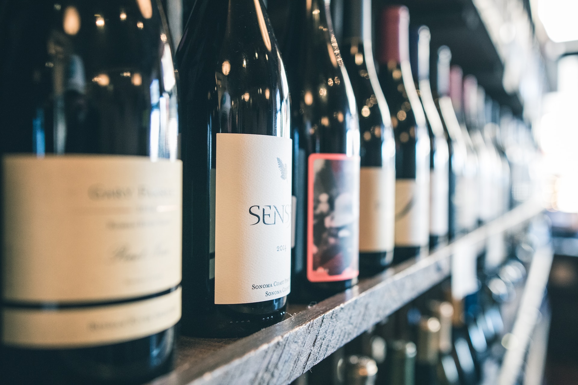 Wine on Shelf
